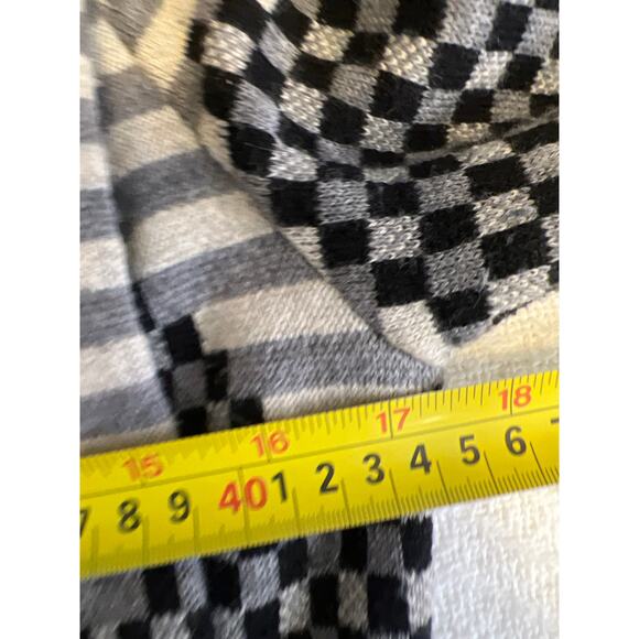 Field Flower Hooded Wrap Coat Women’s S Knit Belted Long Sleeve - Picture 3 of 6